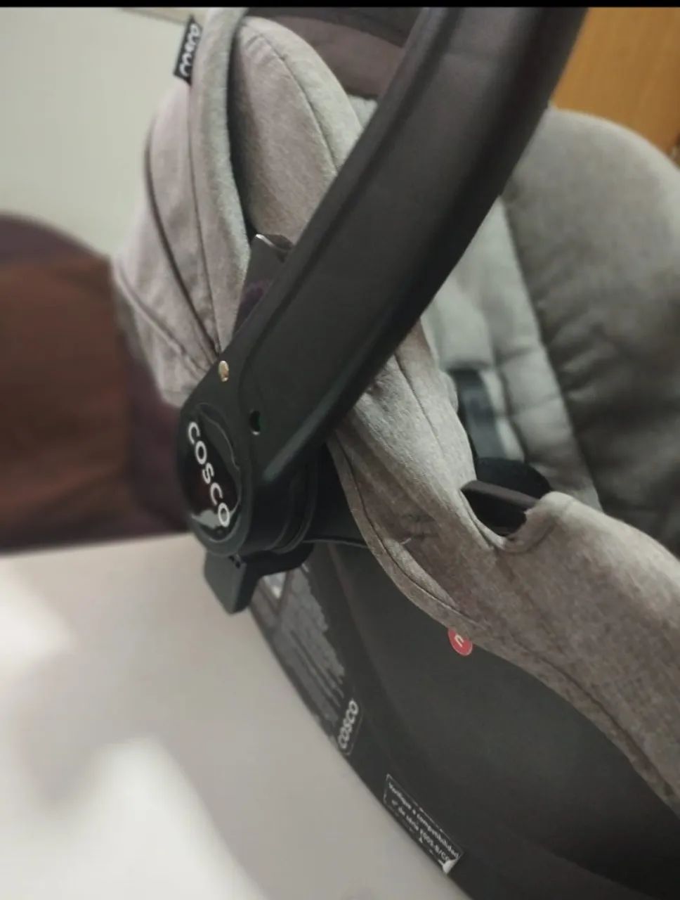 Carrinho Moisés e bebê conforto 