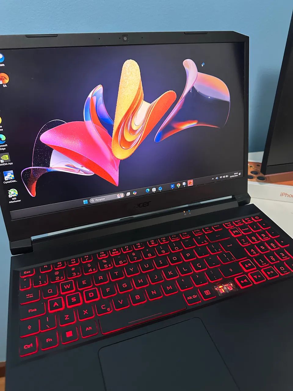 Notebook acer nitro 40gb de ram 