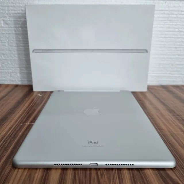 Apple iPad 9 Silver Wi-Fi + Celular 64GB Completo Saúde Bateria 99% 74 Ciclos - Foto 3