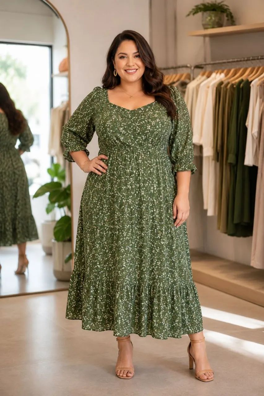 Vestido Midi - Foto 4