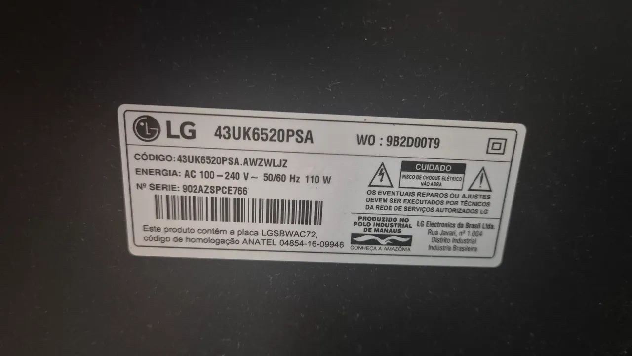 TV 43 POLEGADAS - LG - Foto 2