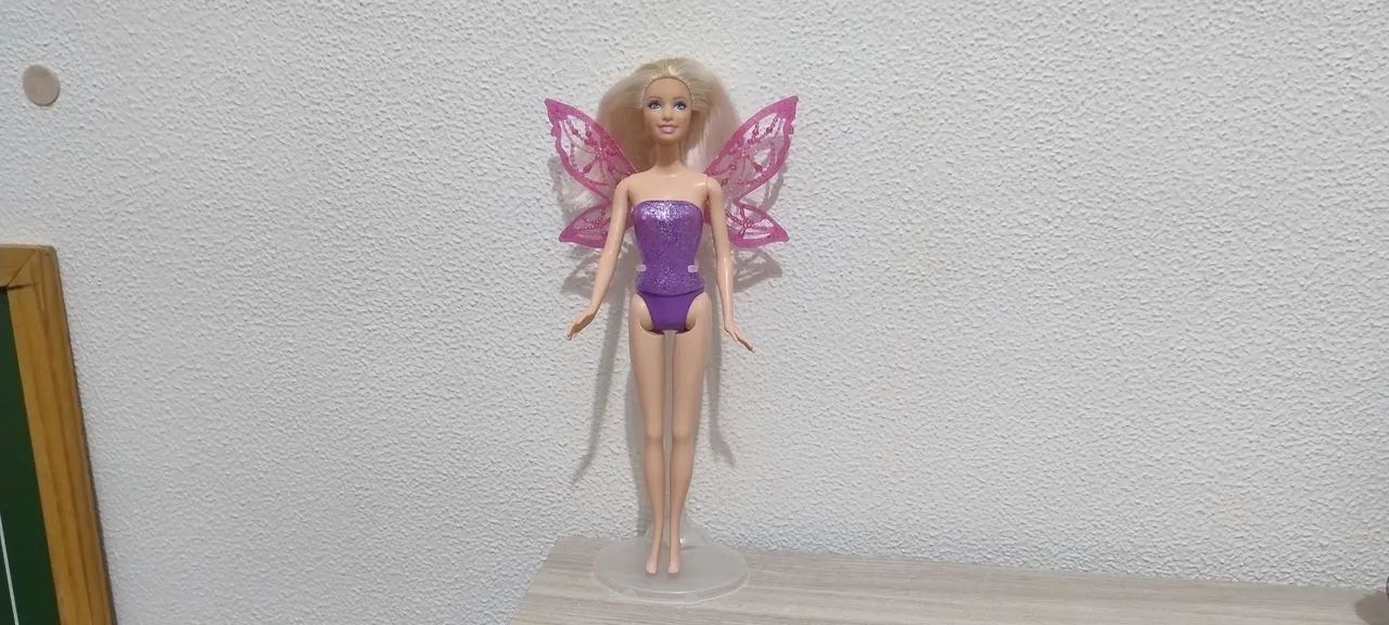 Boneca Barbie Princesa Fada Catânia Mariposa - Mattel