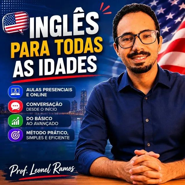 Aula de Inglês Online e Presencial