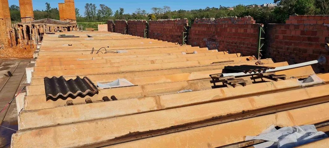 calhetão canaletão kalhetão 90 usado R$ 7,00/m2 - Foto 6