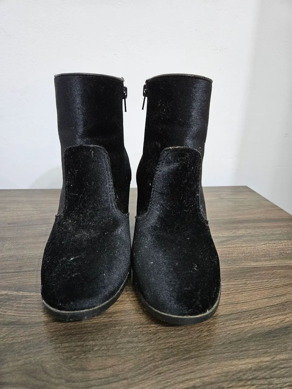 Bota Preta Camurça Tamanho 36 - Foto 3