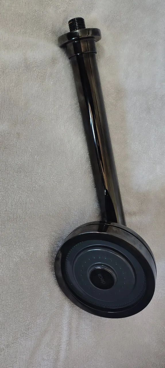 Acqua Plus Black Noir Showerhead