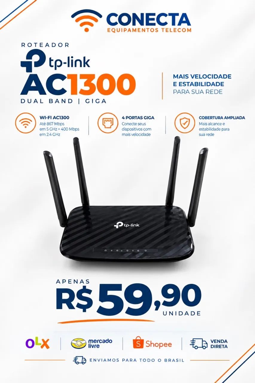 30 TP LINK G5 PRETO
