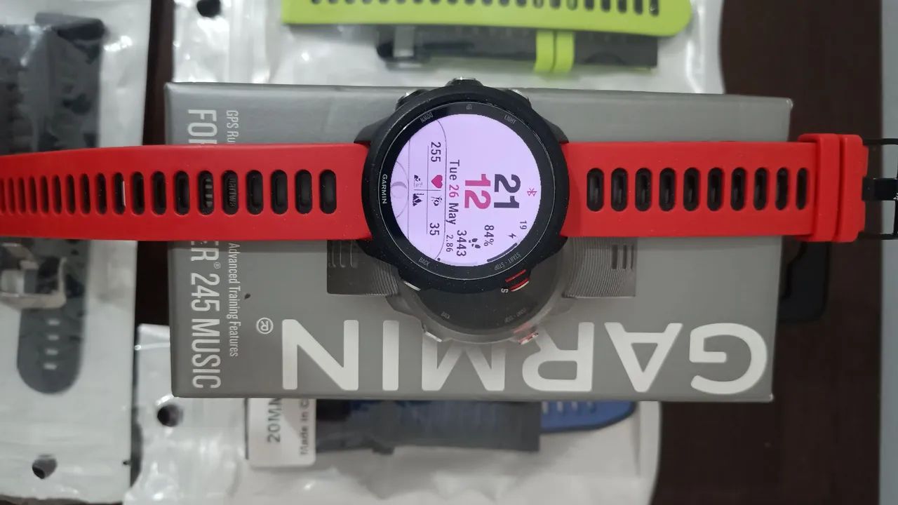 Relógio Garmin 245 music - Foto 4