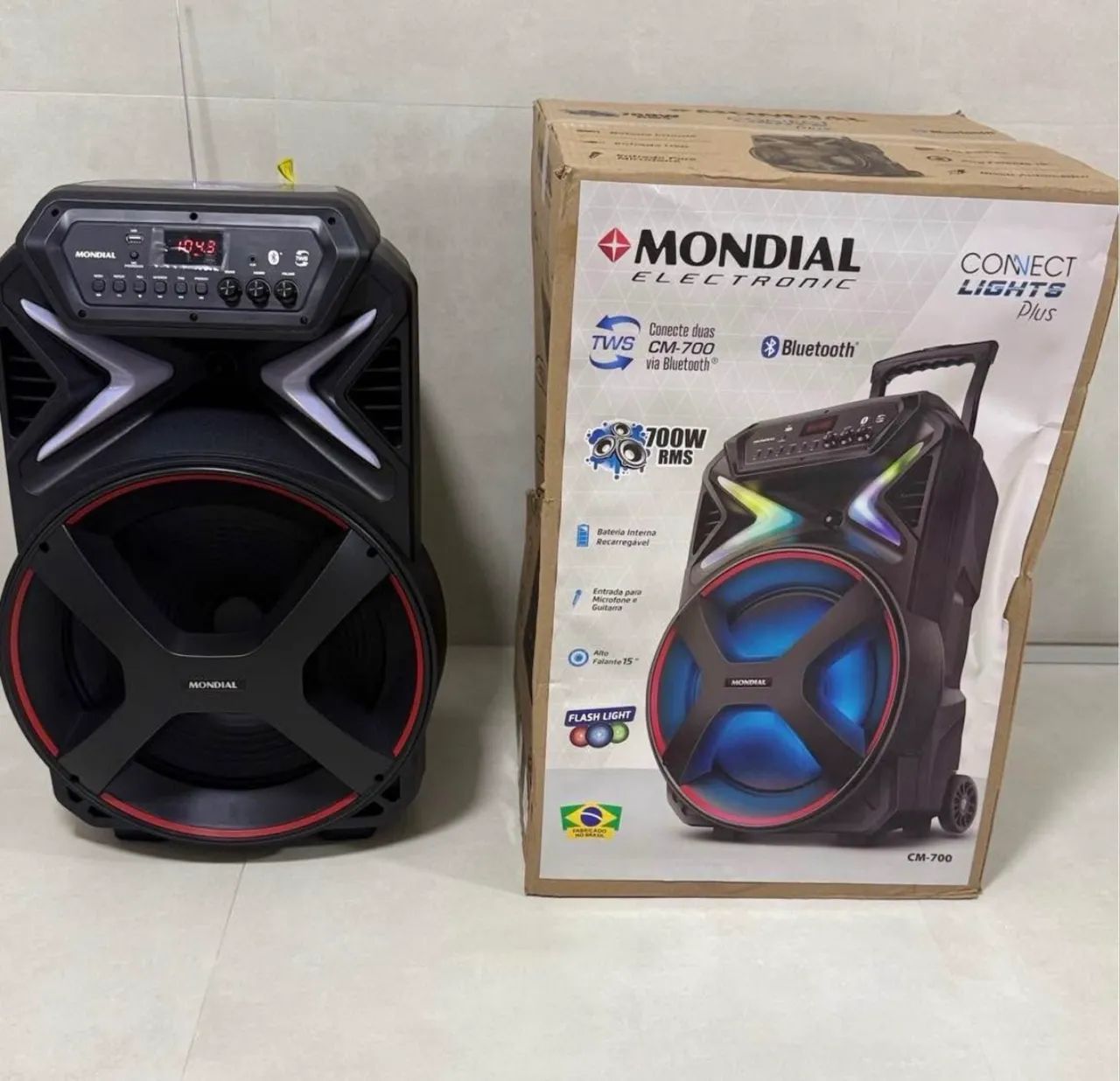 Caixa de som Mondial