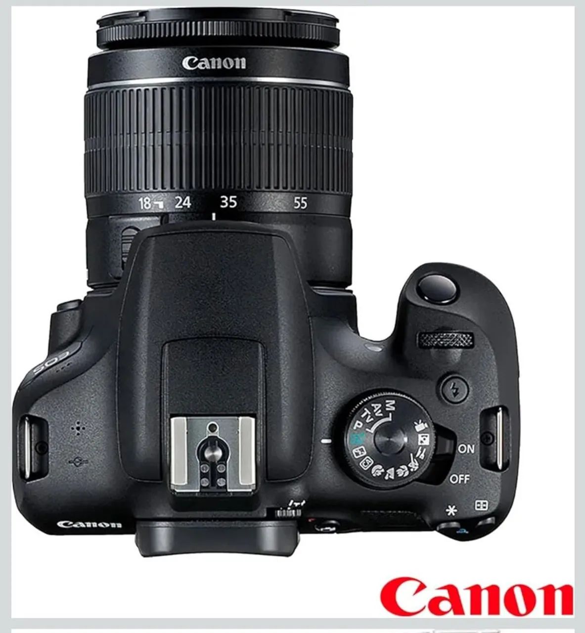 Canon EOS Rebel T7+ S18-55 IS II BR - Foto 3