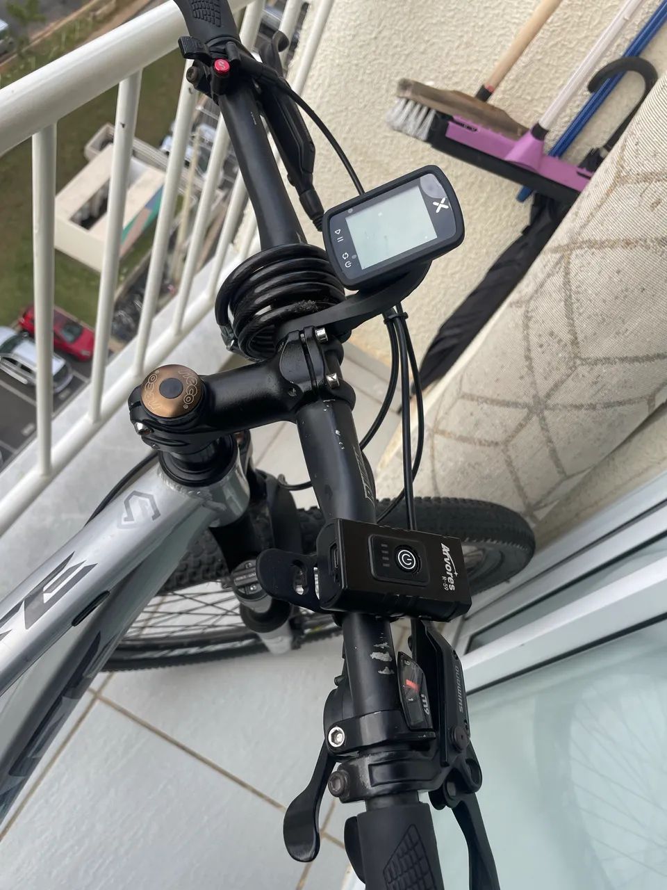 Bicicleta aro 29 de alumínio de trilha 