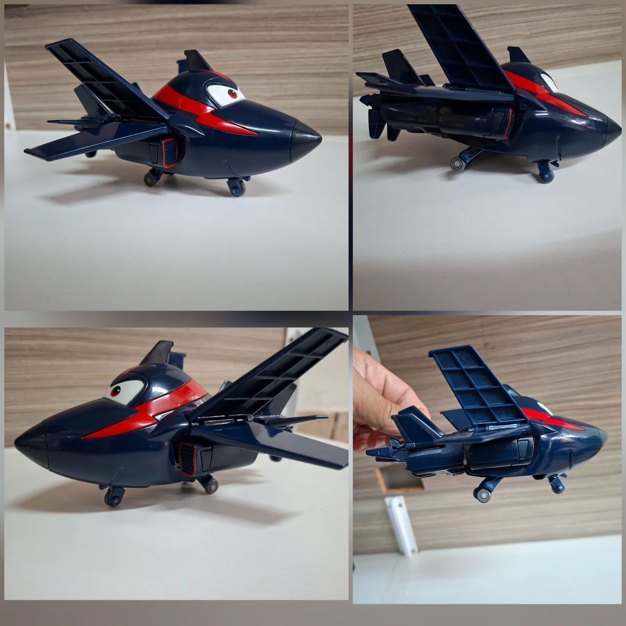 Super Wings Agent Chase Airplane Transformer - Foto 5