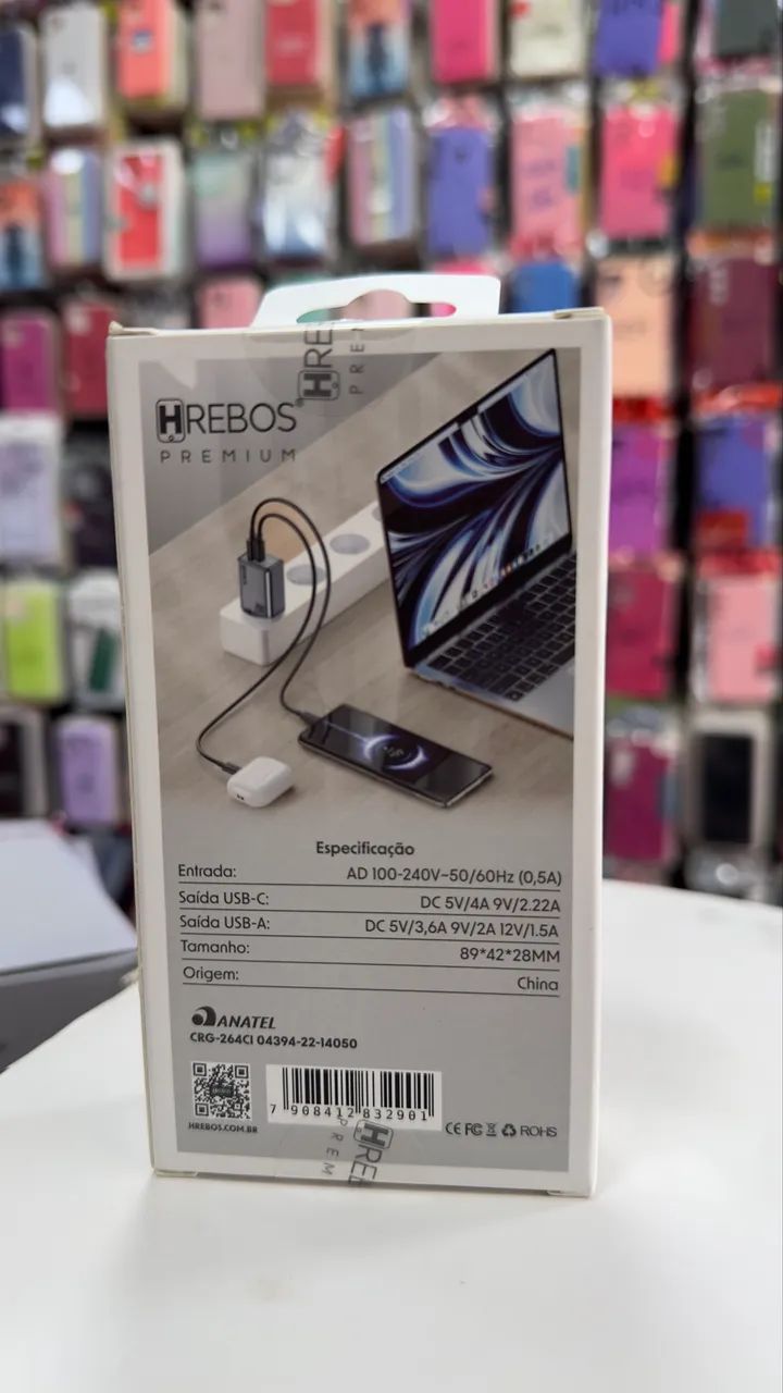 Carregador Turbo 40W IOS E TIPO C - Foto 2