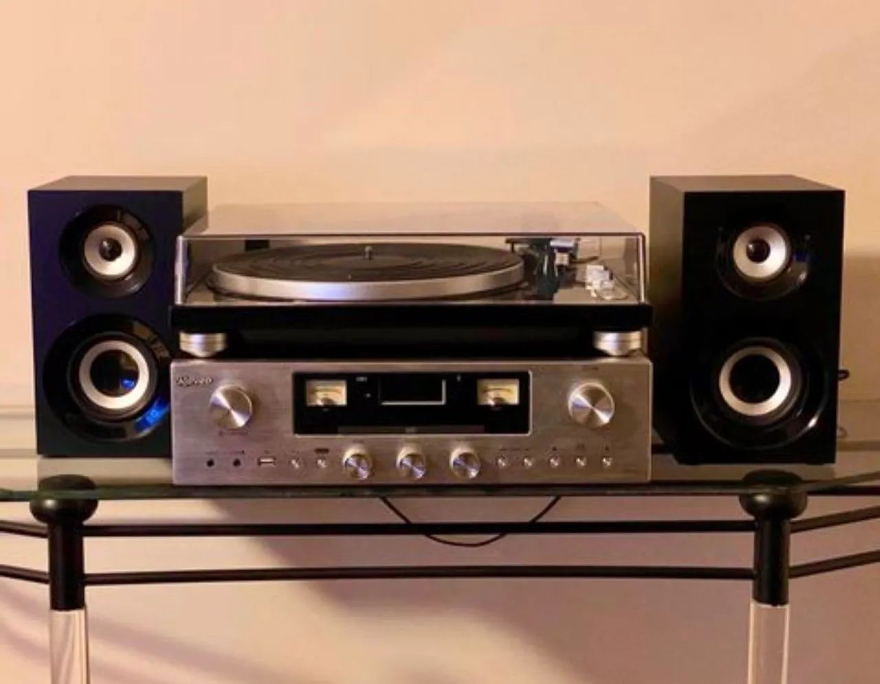 Toca discos Raveo RR1000 + 7 discos 