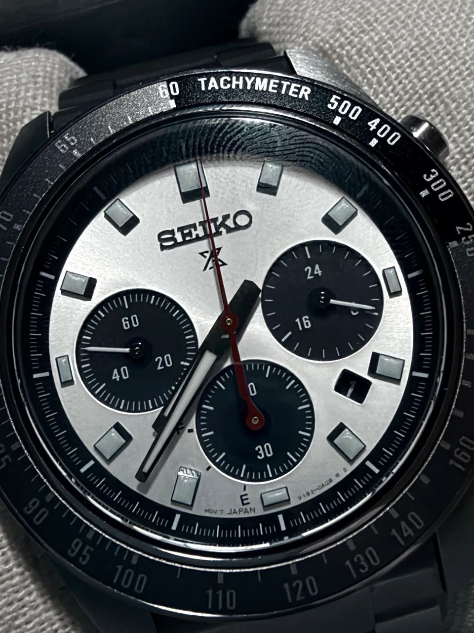 RELÓGIO SEIKO SPEEDTIMER PANDA  - Foto 3