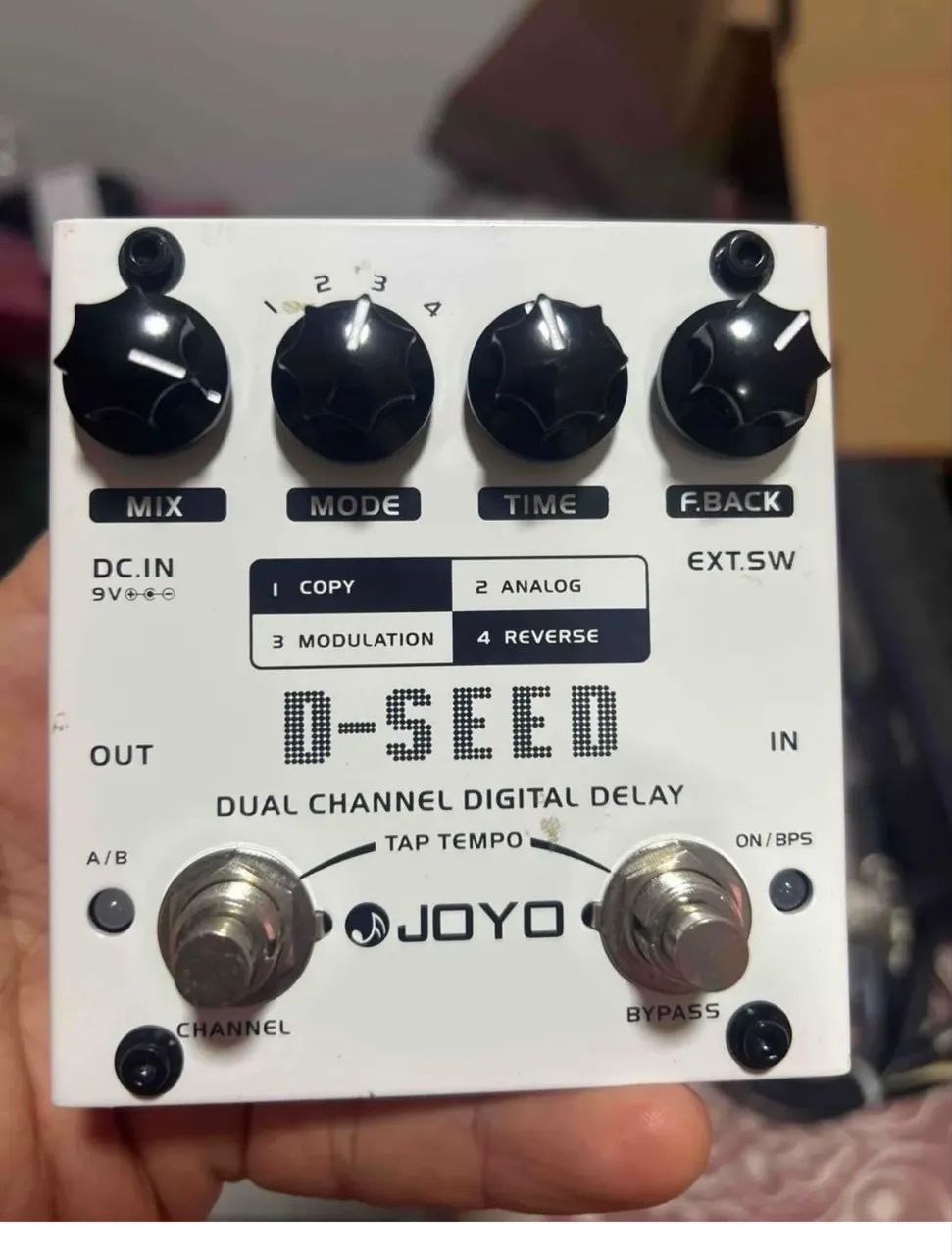 Pedais de guitarra DELAY JOYO  - Foto 2