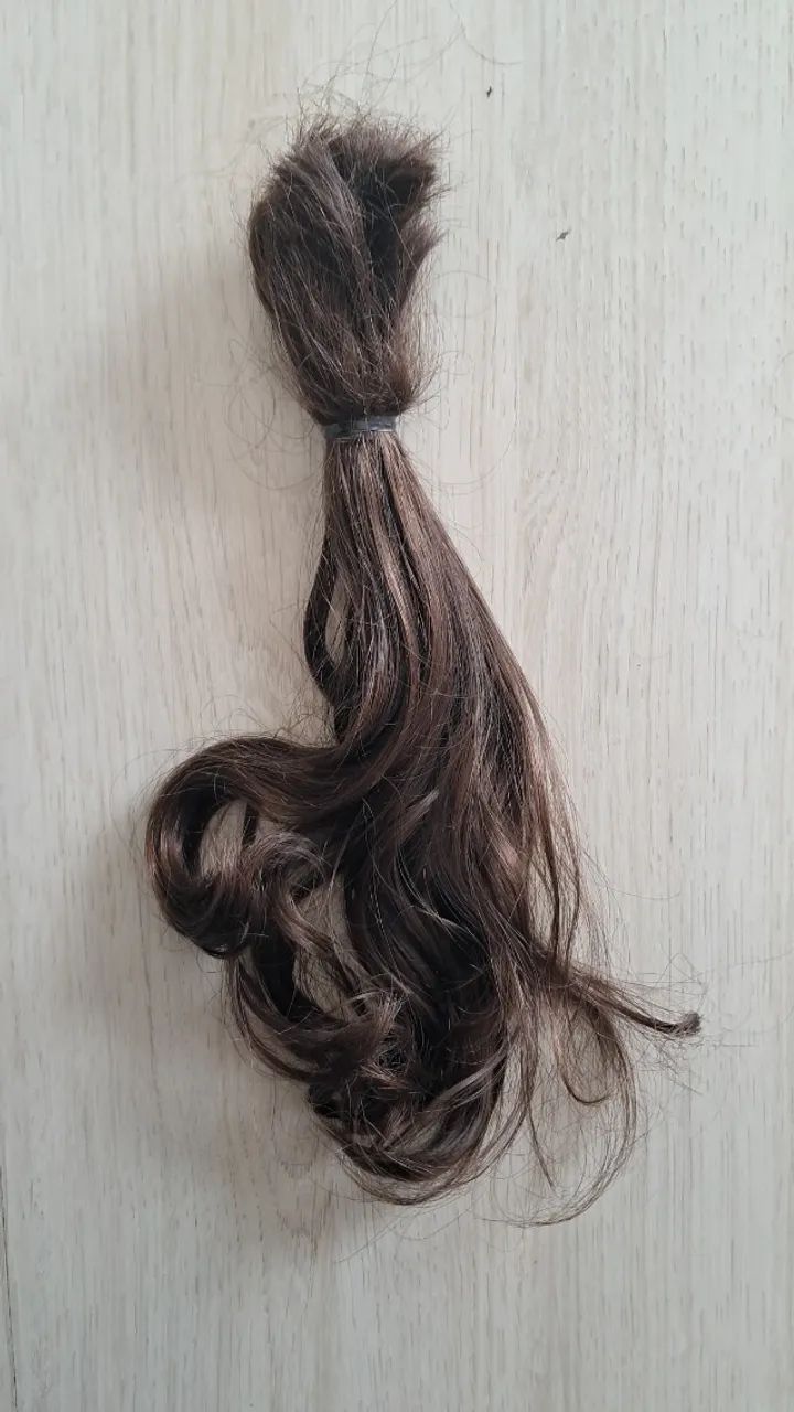 Cabelo Humano Natural 30cm - Foto 2