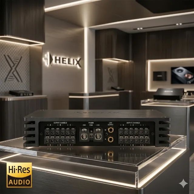 HELIX Amplificador com DSP - V TWELVE DSP MK2 - Processador de audio - Foto 3
