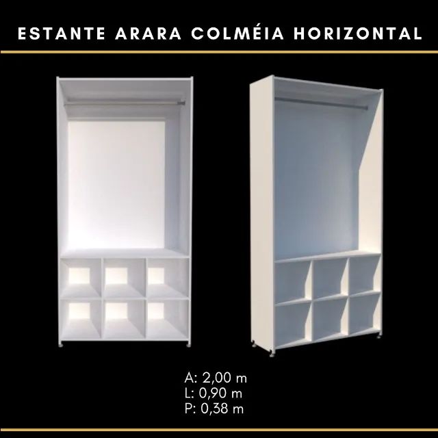 Estante Arara Colmeia