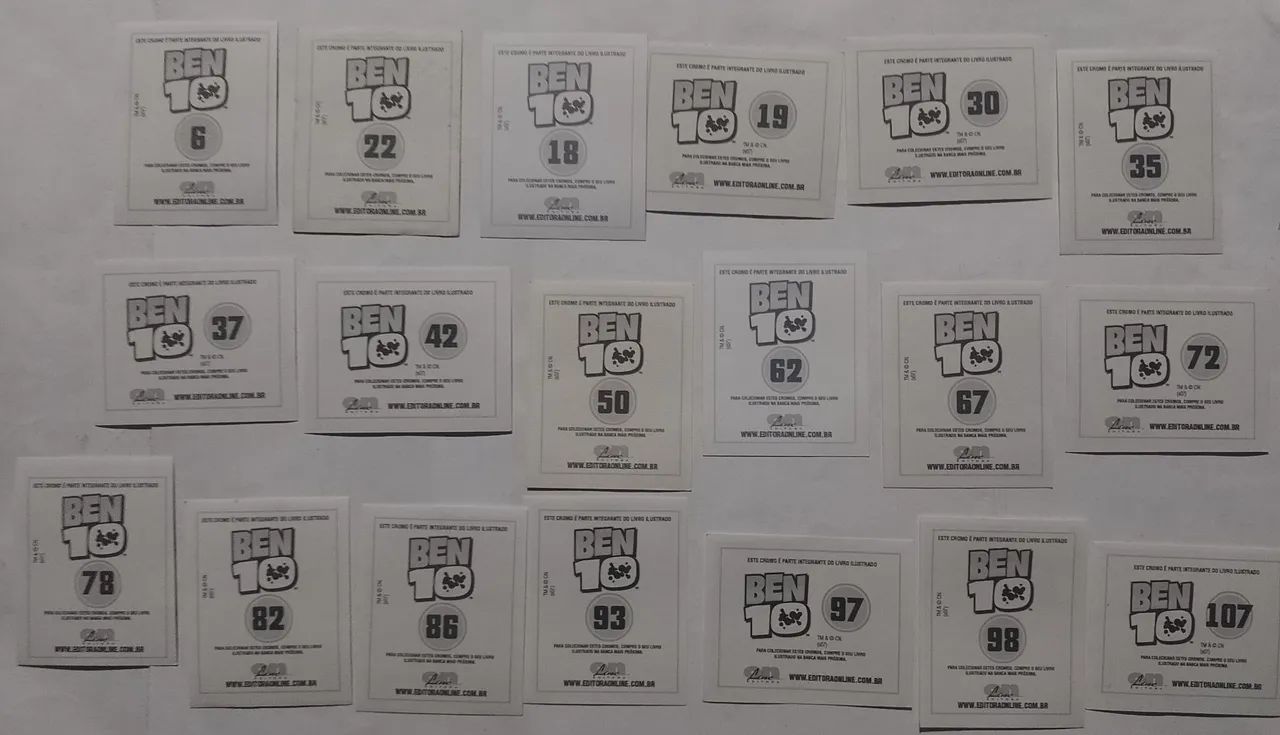 FIGURINHAS BEN 10 - ED. ON - Foto 3