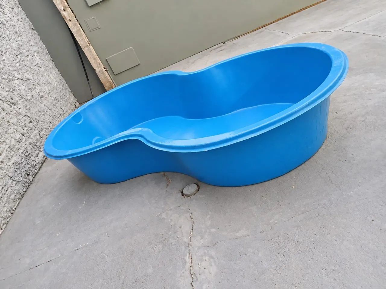 Piscina de fibra feijão 