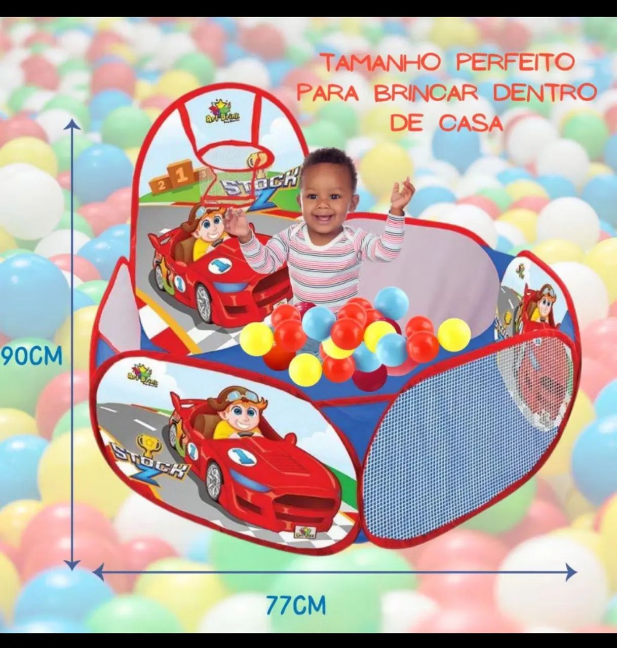 Piscina de bolinha + bolinha - Foto 4