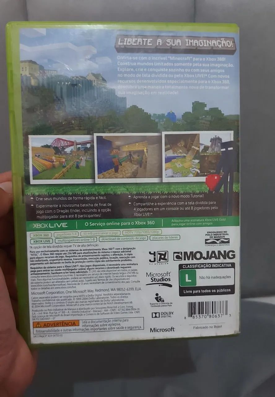 Jogo Minecraft Xbox 360 - Foto 3