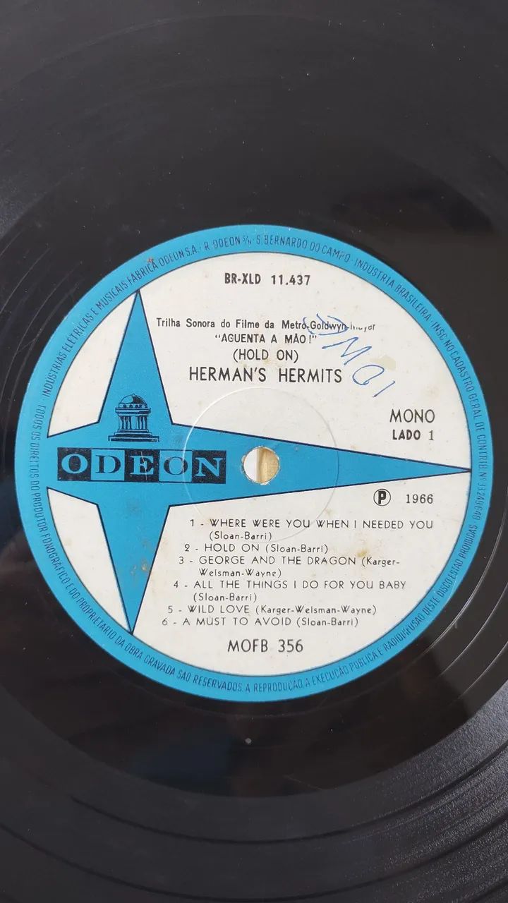 LP Herman's Hermits - Aguenta a mão  - Foto 3