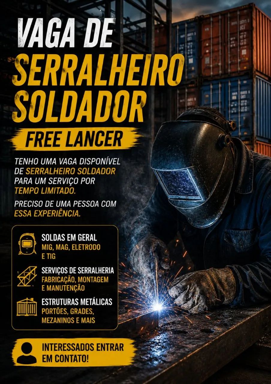 Serralheiro Soldador 