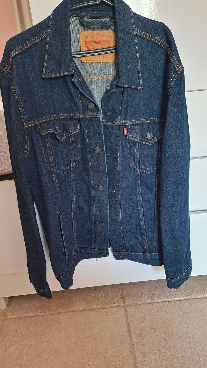 Jaqueta jeans Levis masculina 