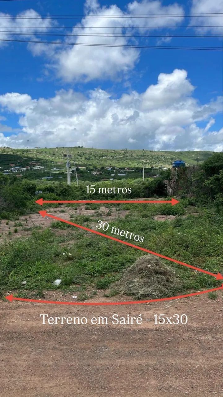 Terreno em Sairé - Pernambuco 