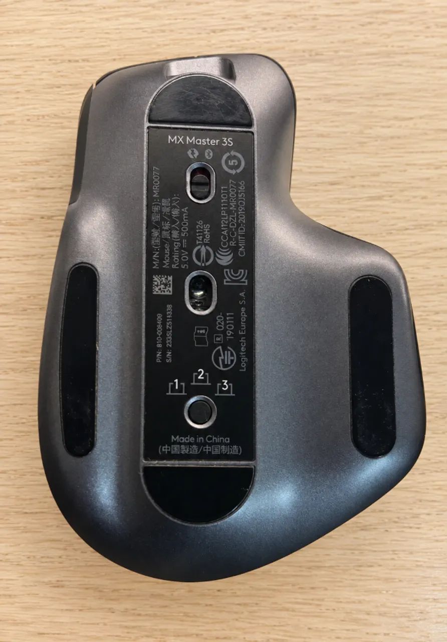 Mouse Logitech MX Master 3S -  com caixa e nota fiscal - Foto 4