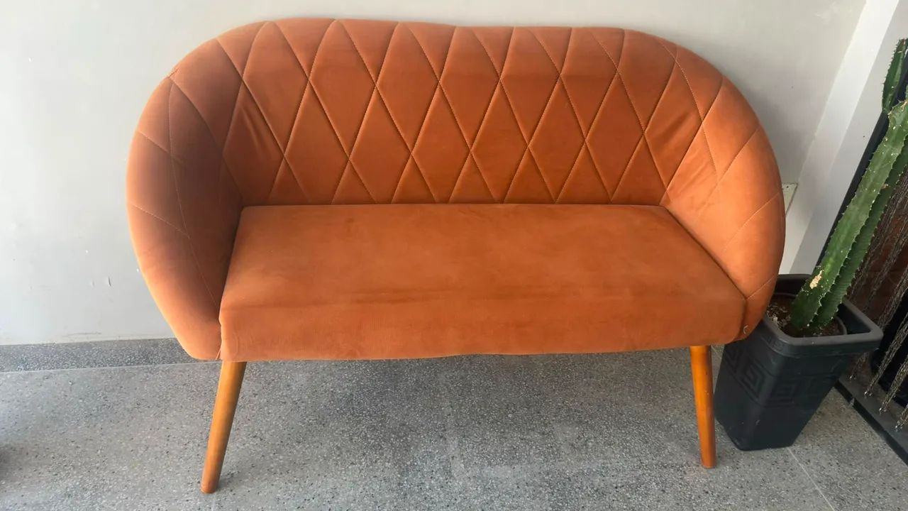 Namoradeira + mesa de centro  - Foto 2