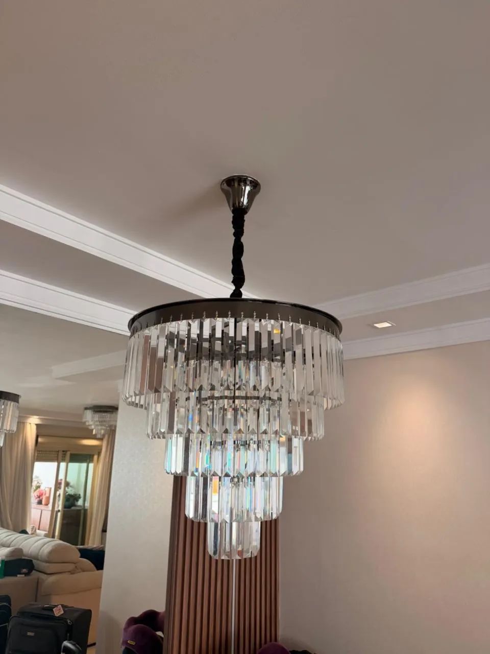 Lustre de Cristal Excelente estado 