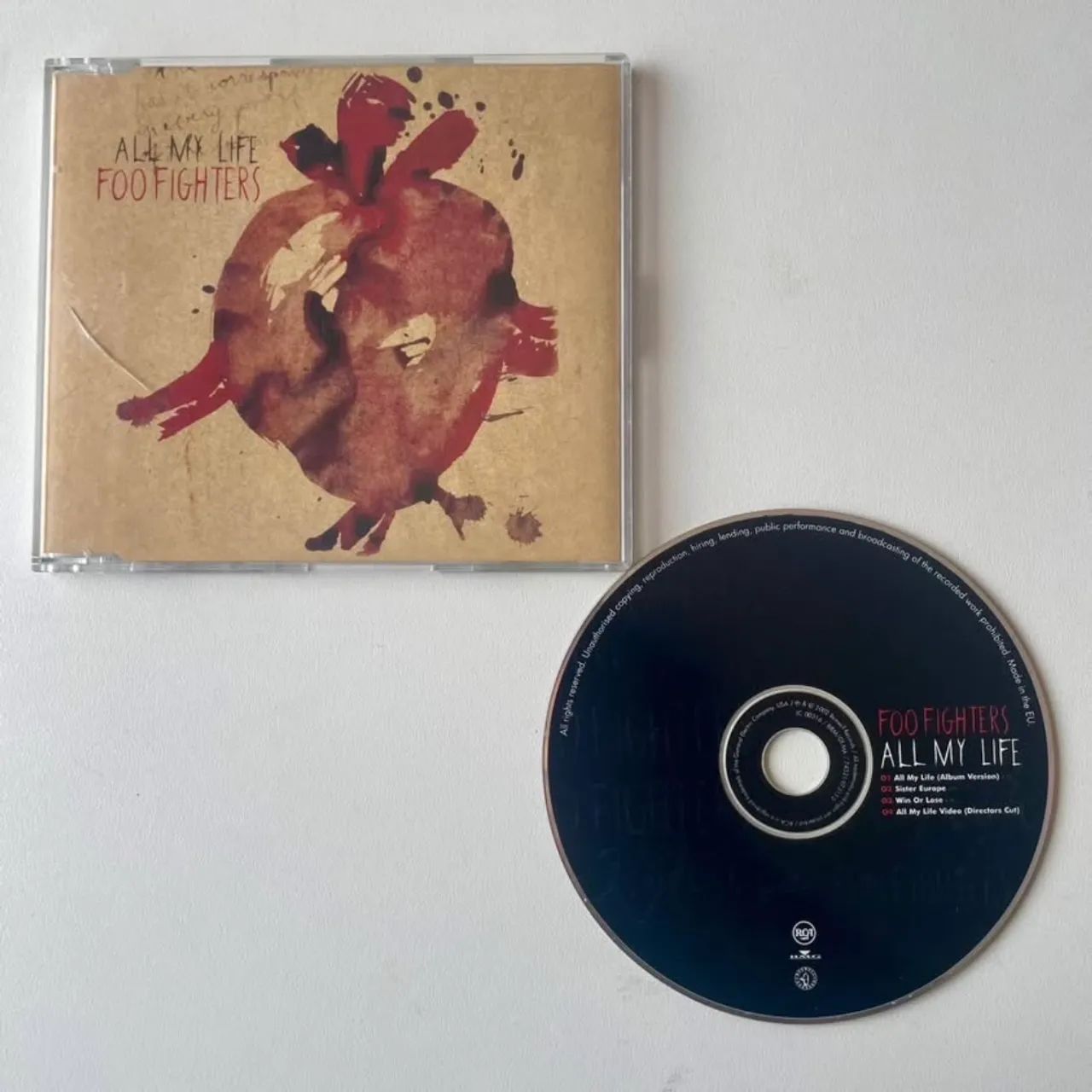 Foo Fighters All My Life Cd Single Importado Inglaterra UK