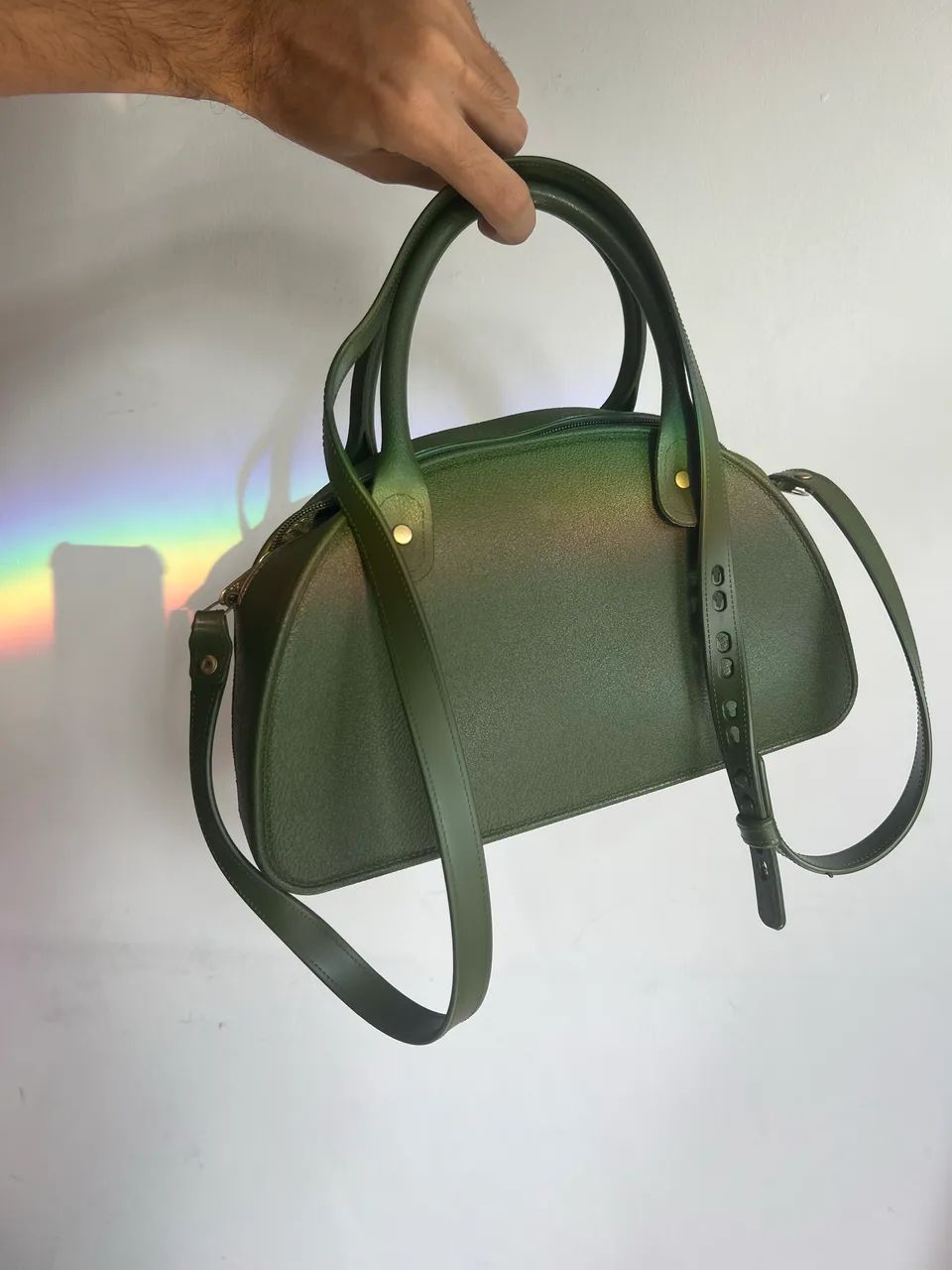 Bolsa Santa lolla verde musgo - Foto 2