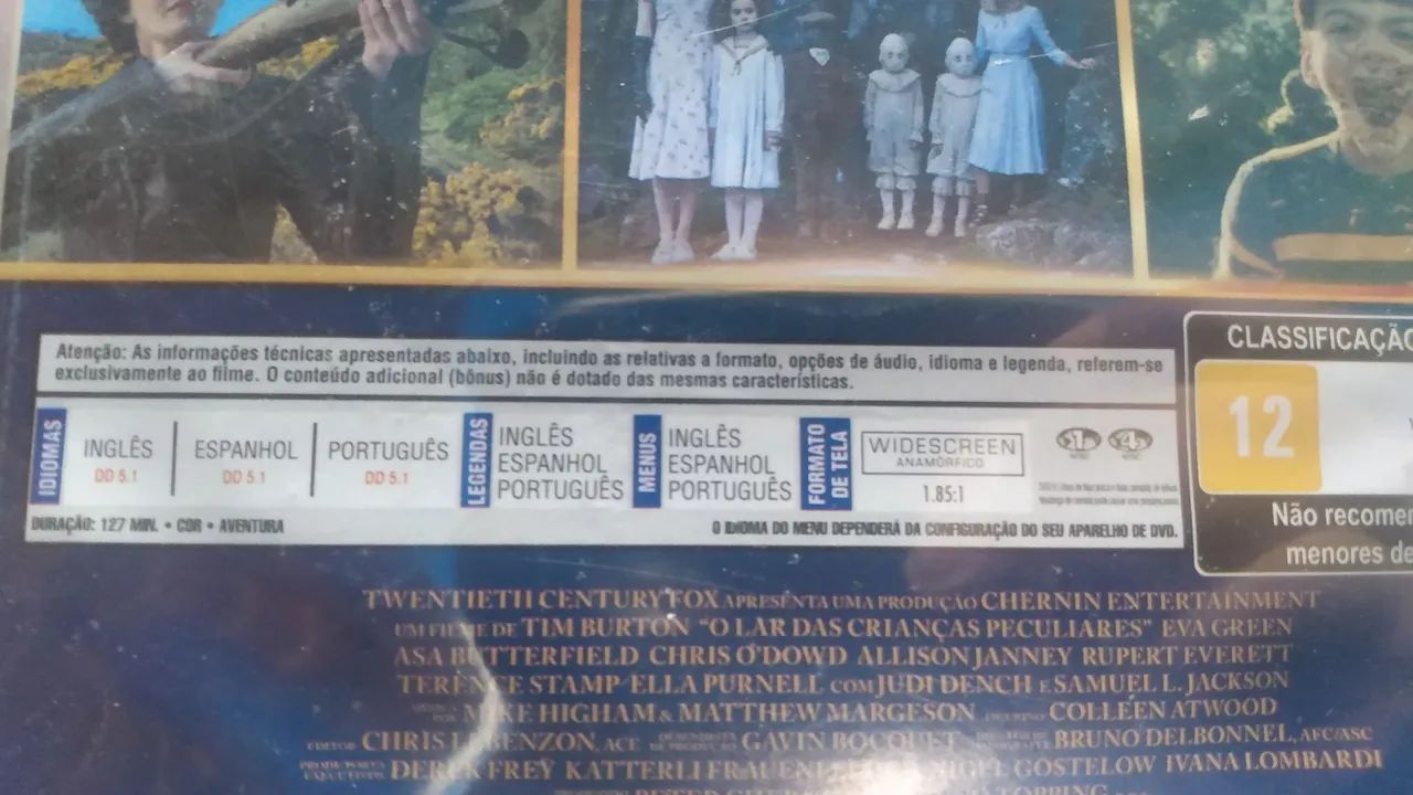 DVD original o lar das crianças peculiares.  - Foto 4