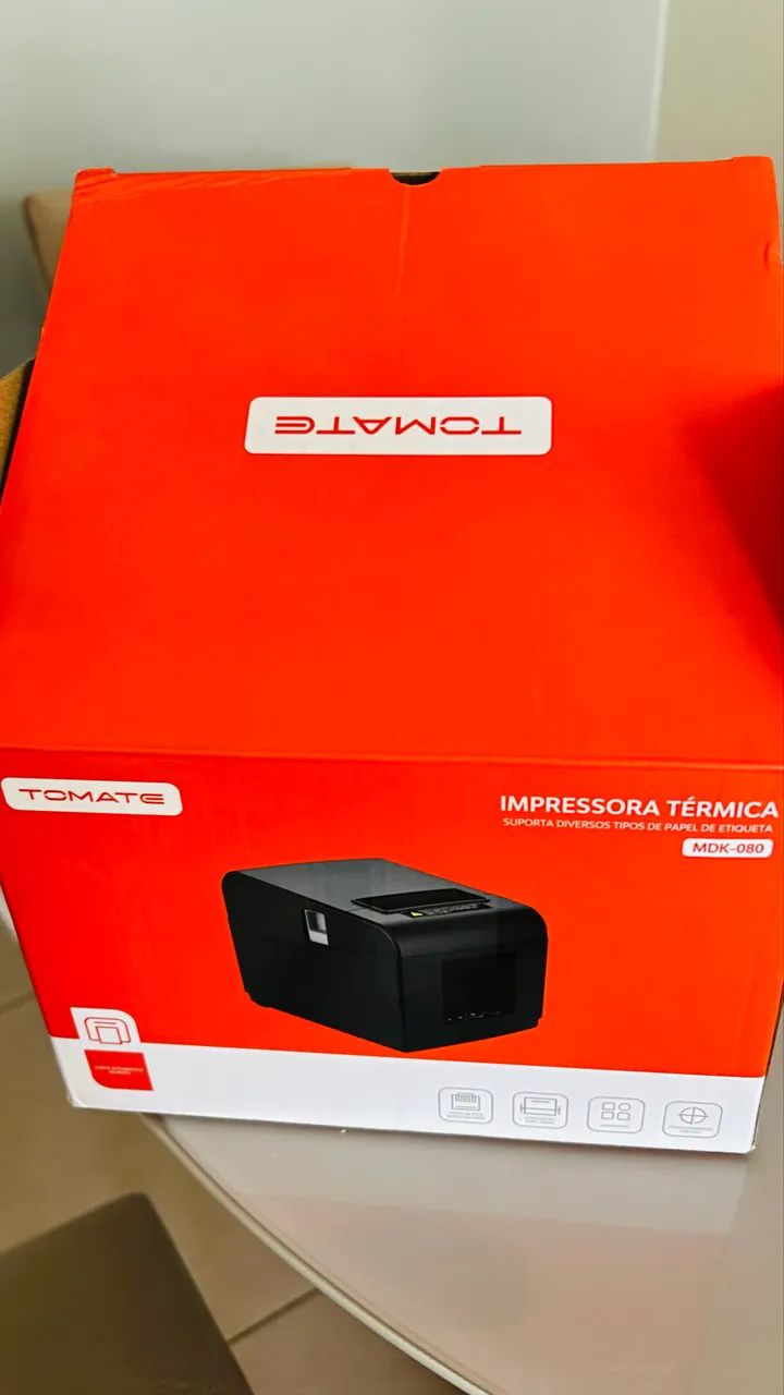 Impressora térmica TOMATE MDK-080 80MM - Foto 4