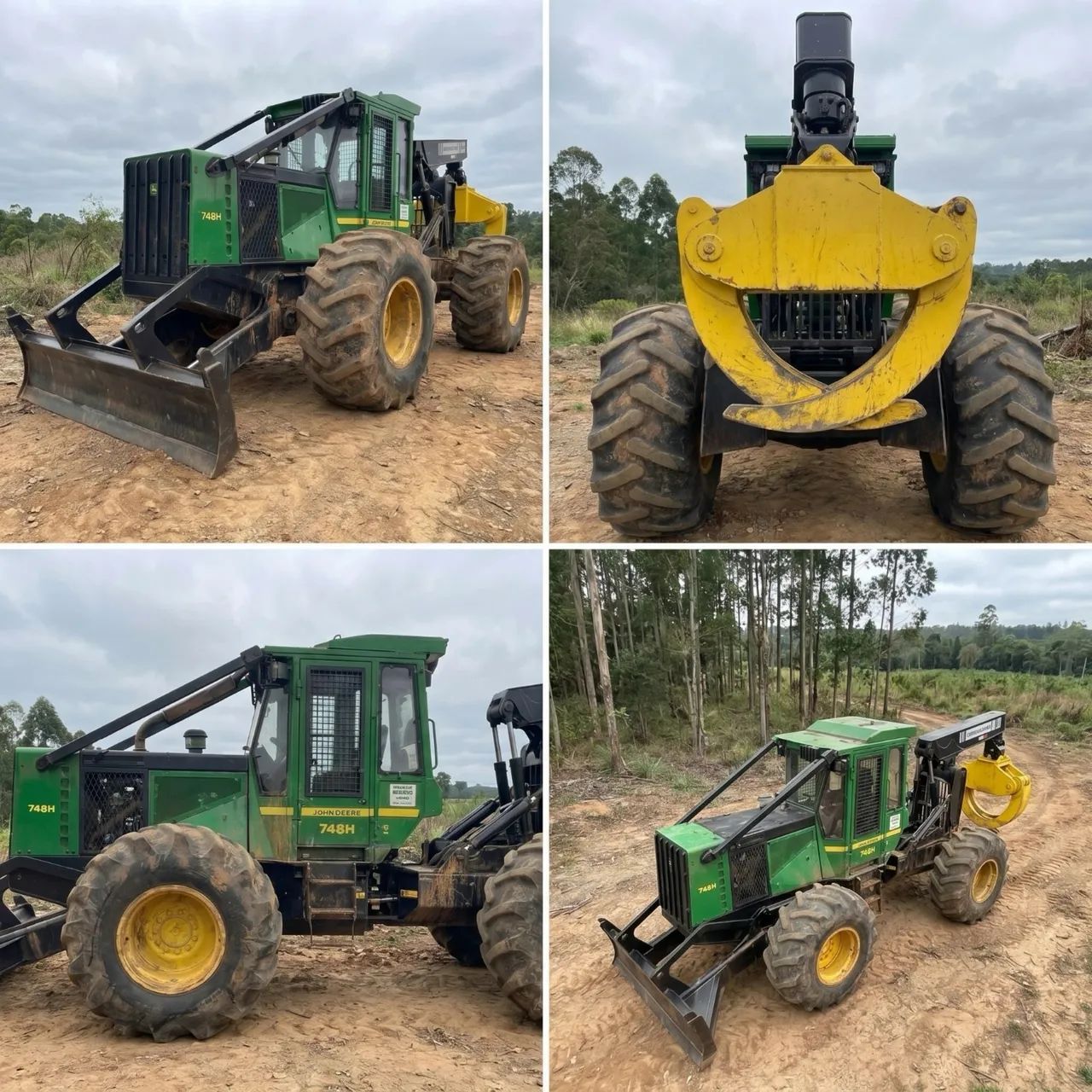 Skidder John Deere 748H  - Foto 5
