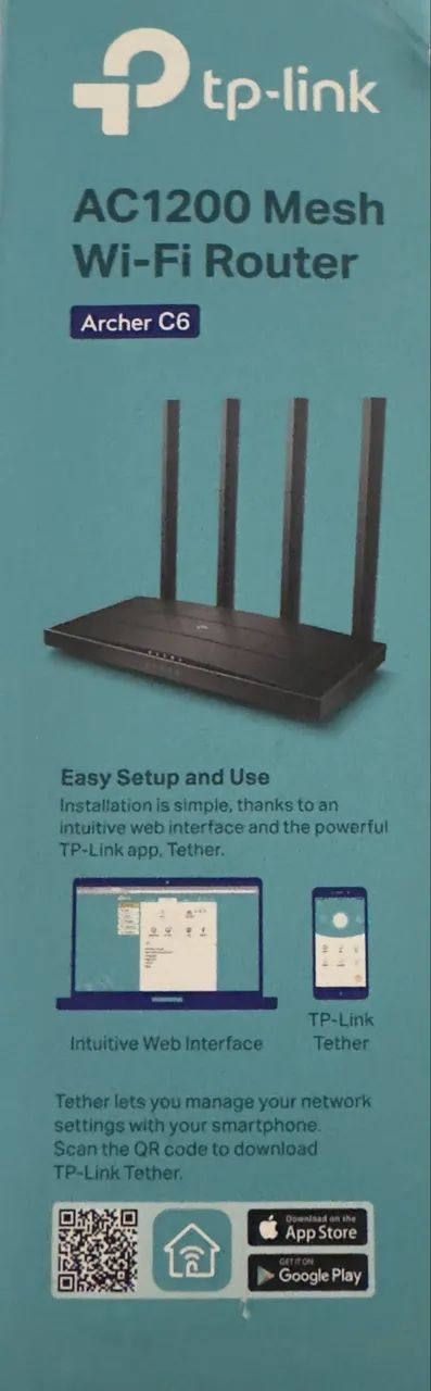 Tp-link AC1200 Mesh Wi-Fi Router Archer C6  - Foto 2