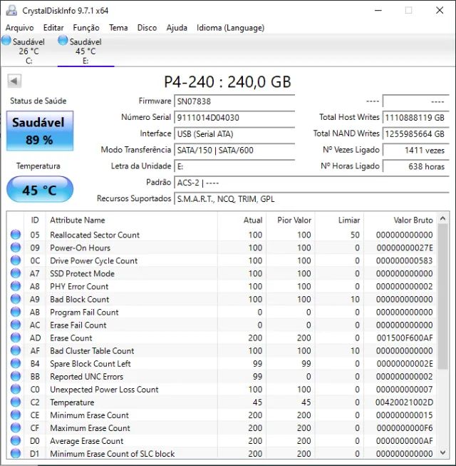 SSD KingSpec 240GB - Foto 4