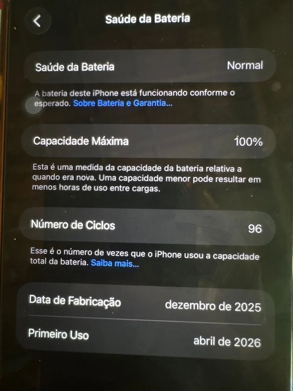 IPHONE 17 PRO MAX 256GB LARANJA - Foto 3