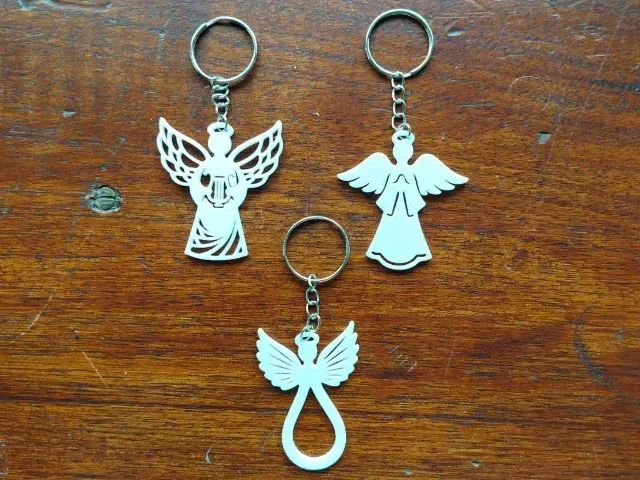 Chaveiro Anjo Pack com 3 unid. - Foto 2
