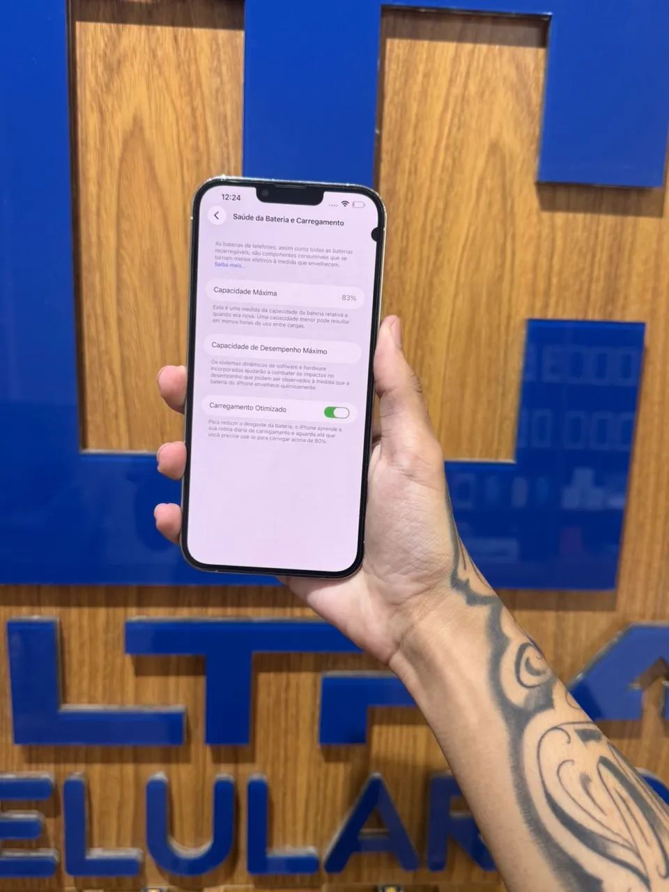 iPHONE 13 PRO MAX - BRANCO - 128GB