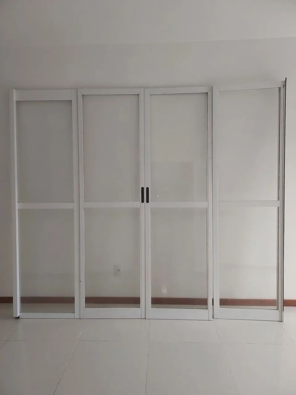 Porta Janela 4 partes de alumínio 