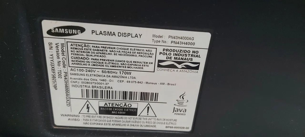 Tv samsung Pn43h4000ag  - Foto 3