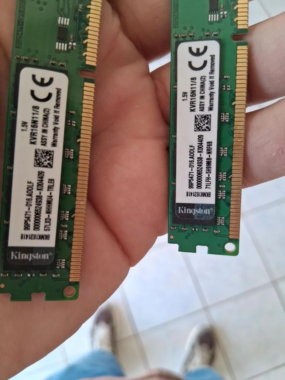 Memoria ram, 8gb cada pente - Foto 2