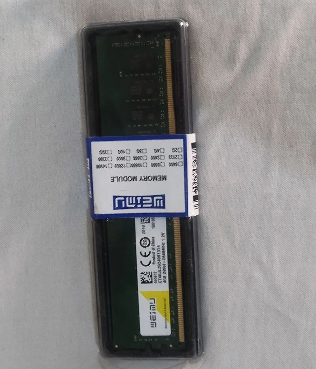 Memória RAM 4GB DDR4 2666MHZ 1.2v