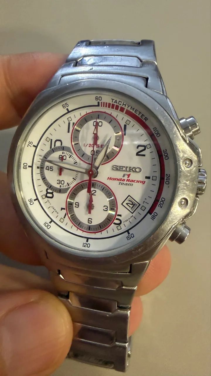 Seiko Fórmula 1 - Barrichello - Honda RT Edição Limitada - Foto 2