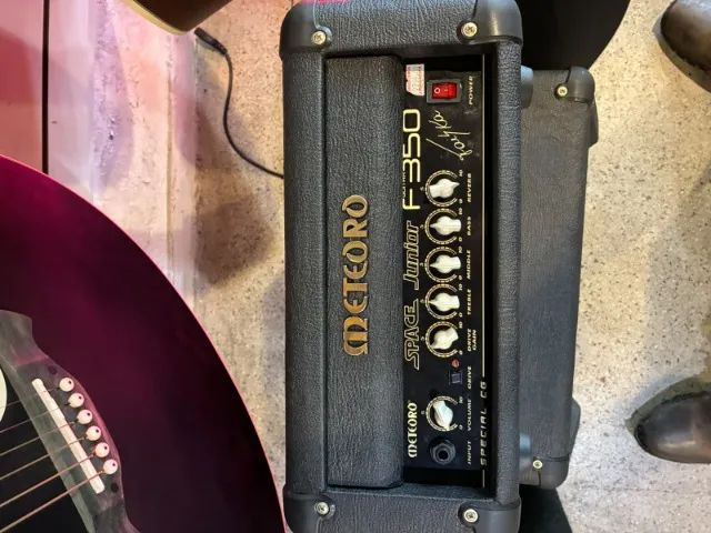 KIT AMPLIFICADOR COM CABEÇOTE METEORO - Foto 3